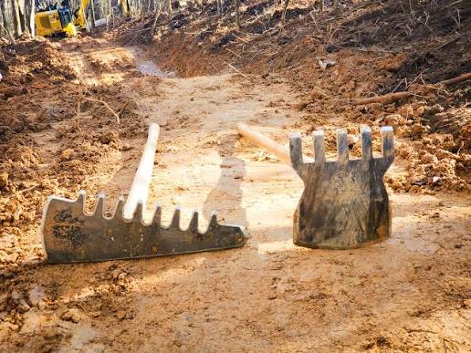 Professional trail construction