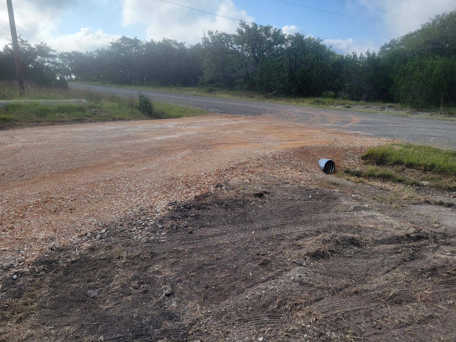 Ranch road build in Driftwood